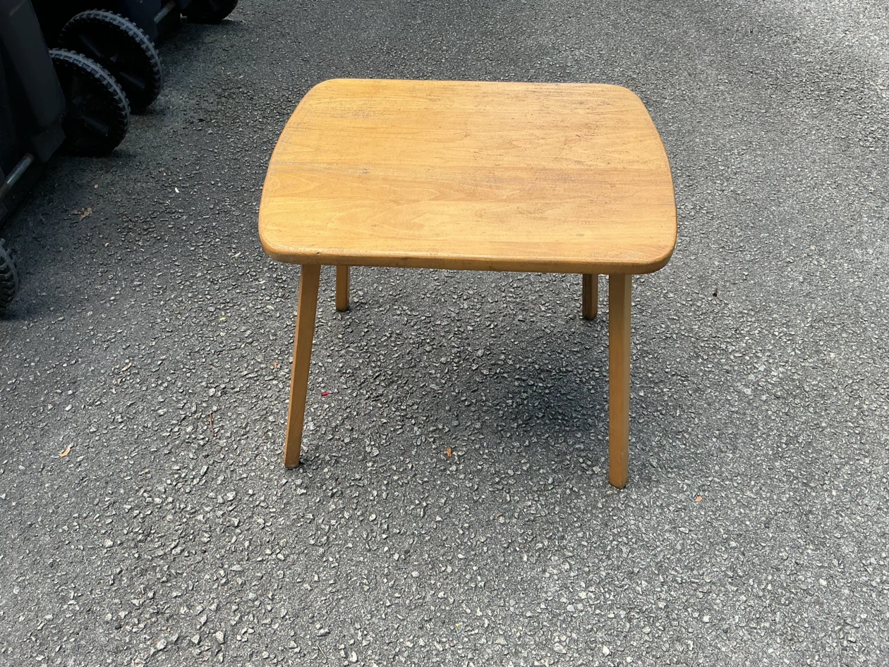 Small Wooden Side Table - photo 3