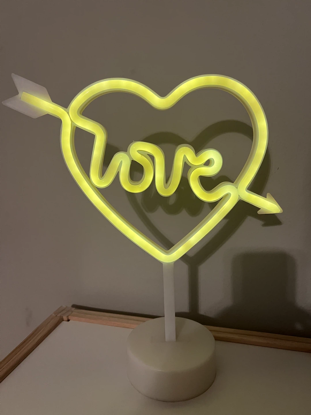 Love Heart Neon Sign
