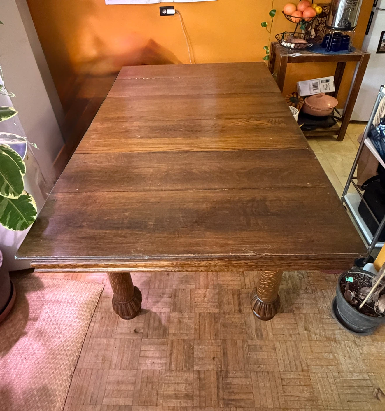 Antique Wooden Dining Table