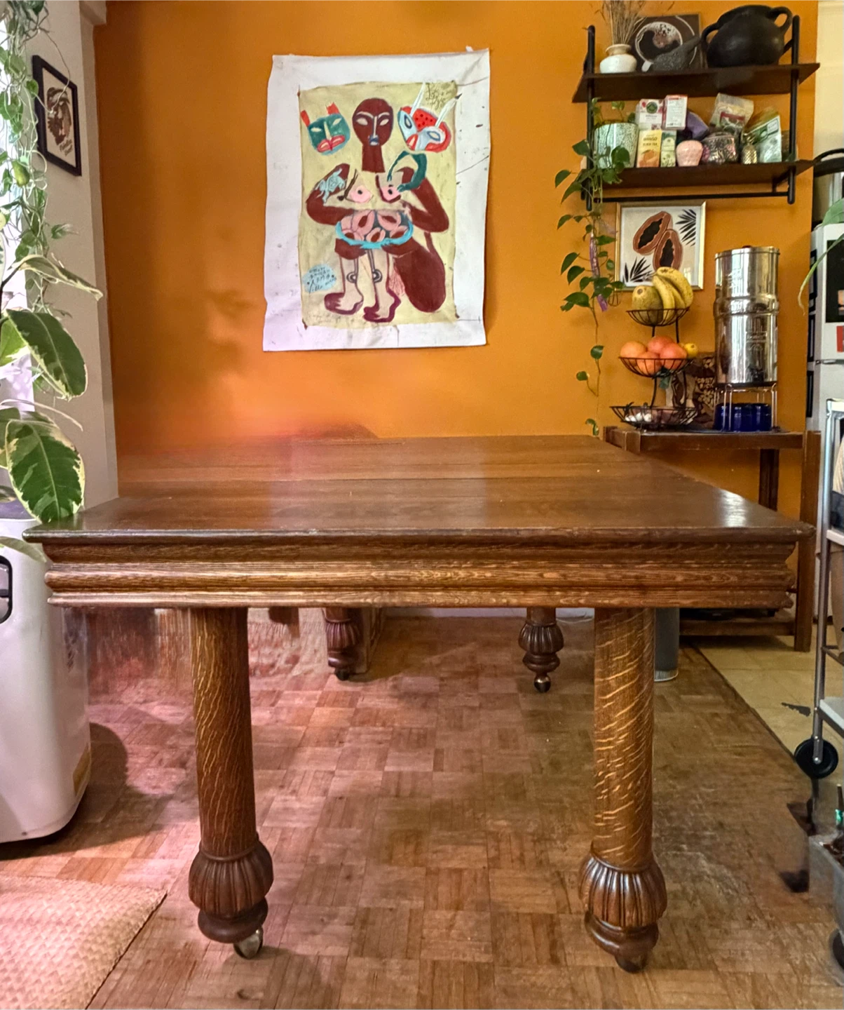 Antique Wooden Dining Table - photo 2