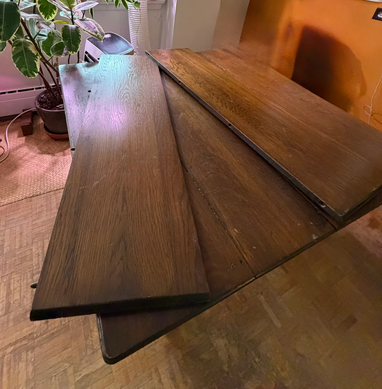 Antique Wooden Dining Table - photo 5