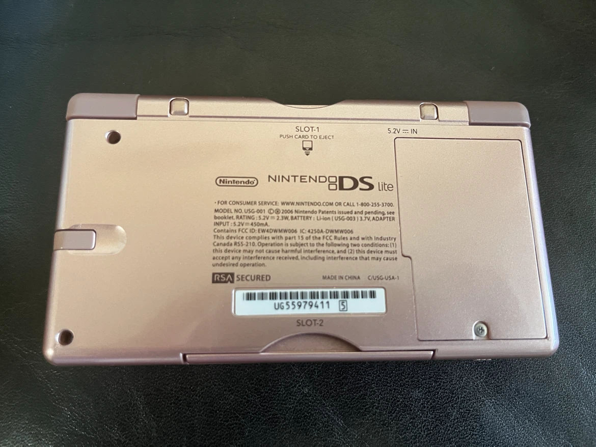 Nintendo DS Lite - Pink (Includes Games & Charger) - photo 3