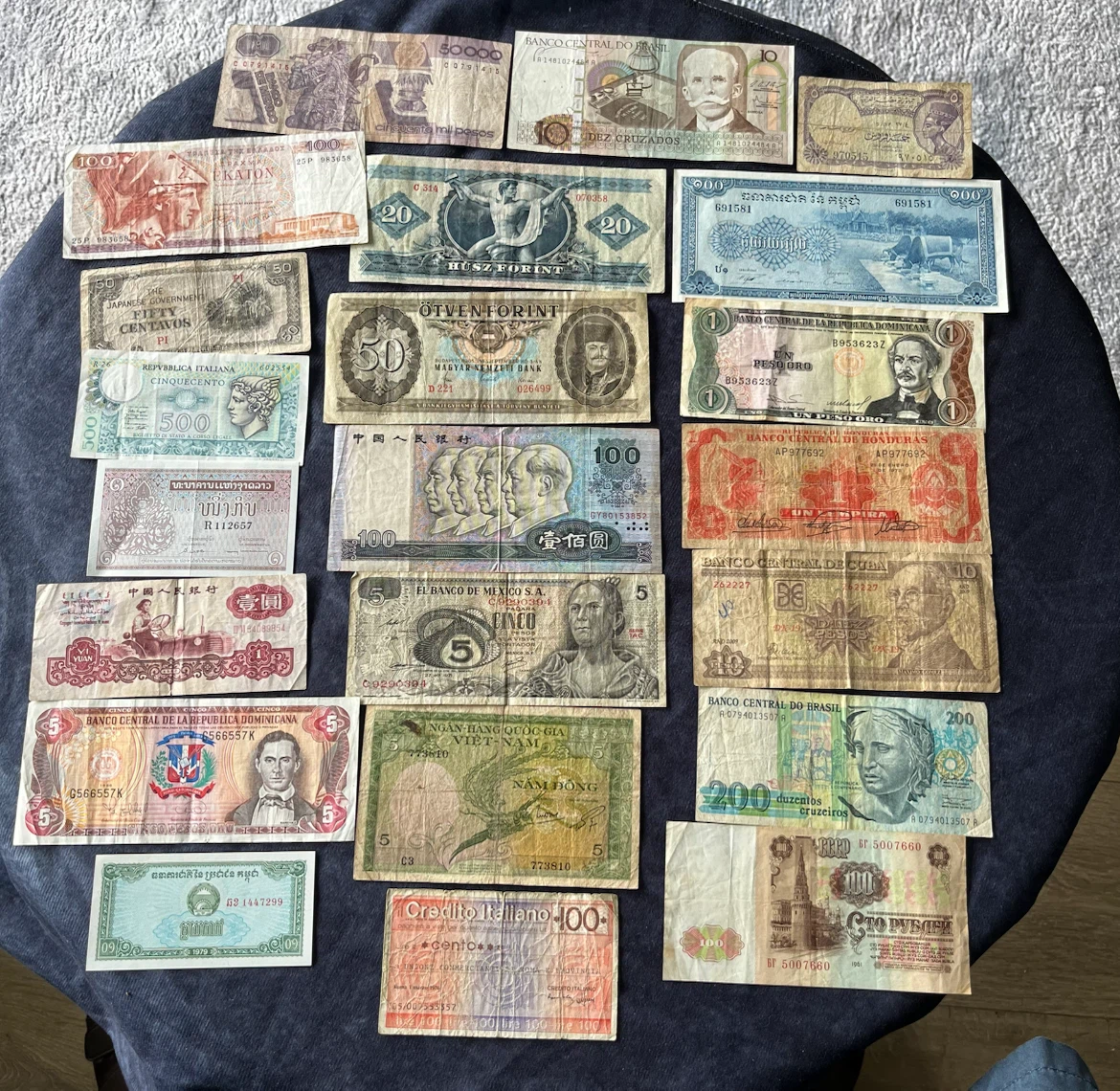 Collection of International Banknotes