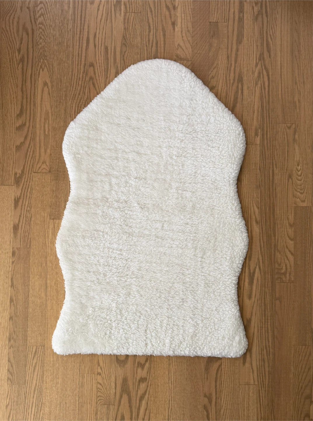 ☁️ IKEA TOFTLUND Small White Rug