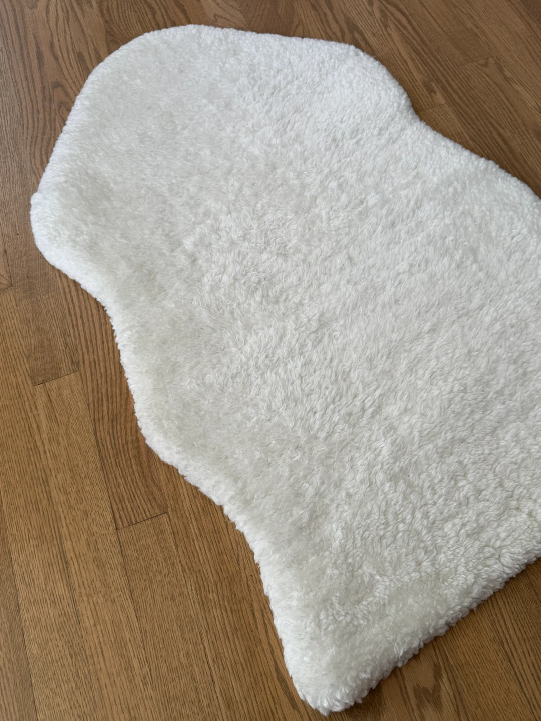 ☁️ IKEA TOFTLUND Small White Rug - photo 3