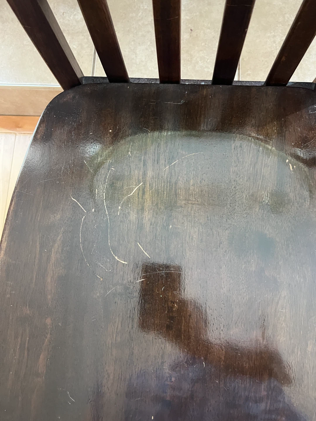 Dark Wood Dining Chairs (Set of 2) - photo 2