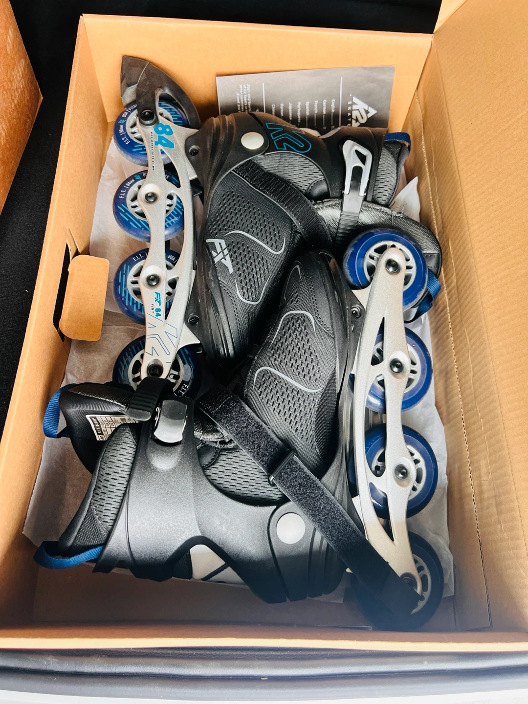 K2 F.I.T. 84 BOA Inline Skates - Size 9