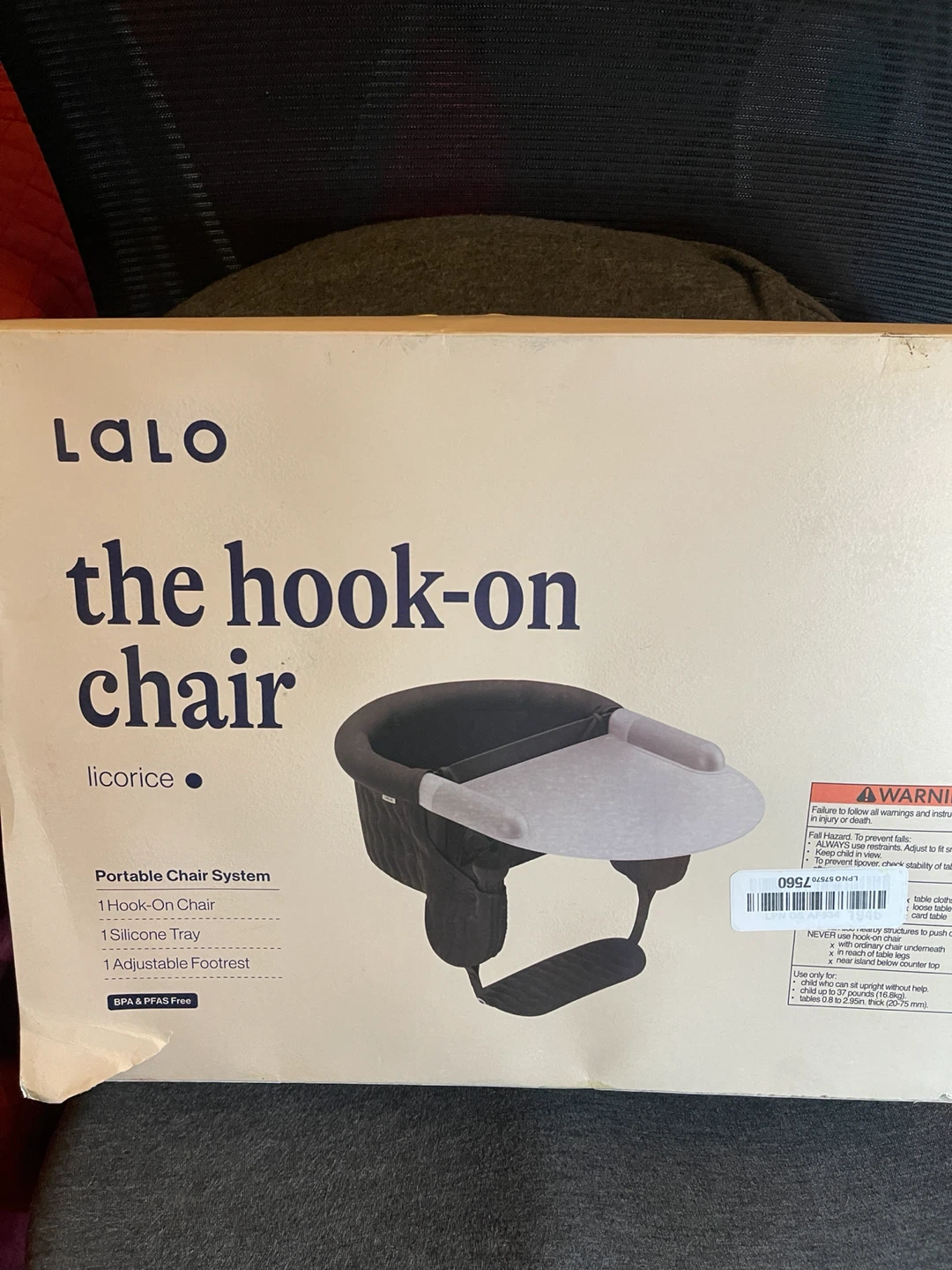 Lalo The Hook-On Chair - Licorice - photo 5