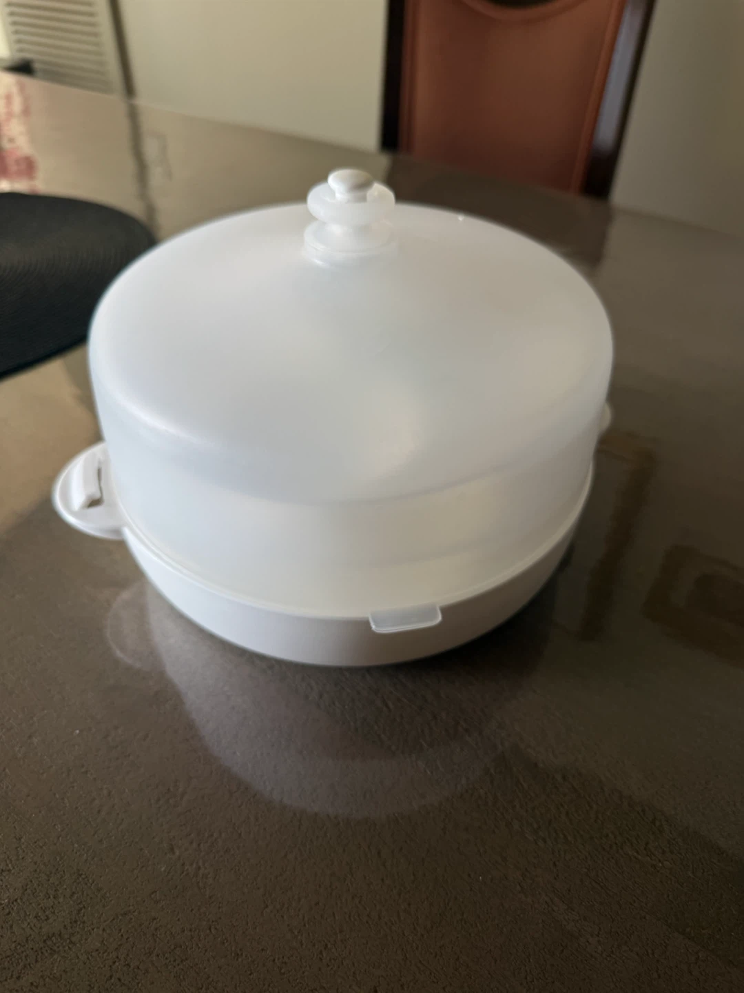 White Microwave Idli Steamer Cooker - photo 2