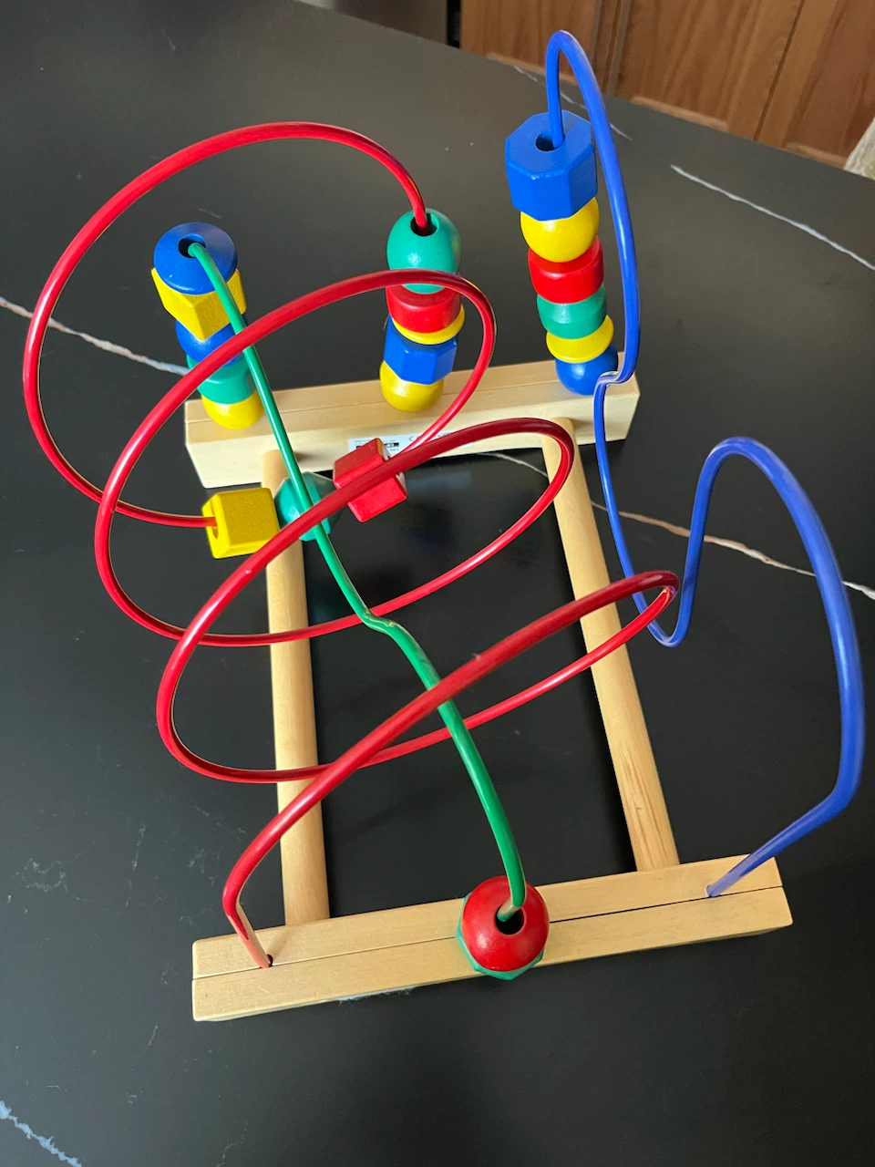 Wooden Bead Maze Toy