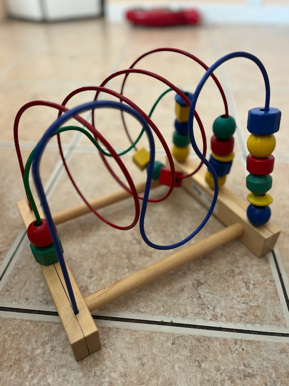 Wooden Bead Maze Toy - photo 3