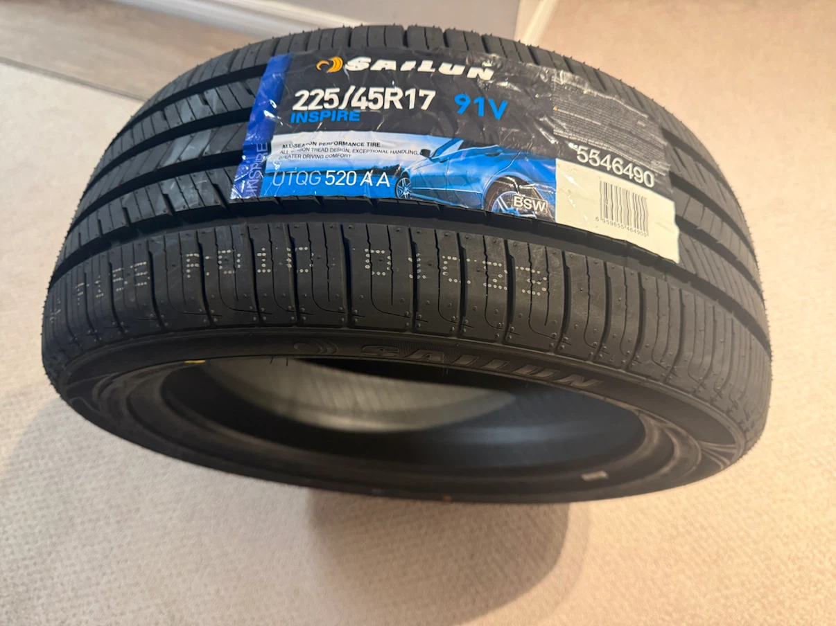Brand new tires (tire only) All-Season (2 Pack)