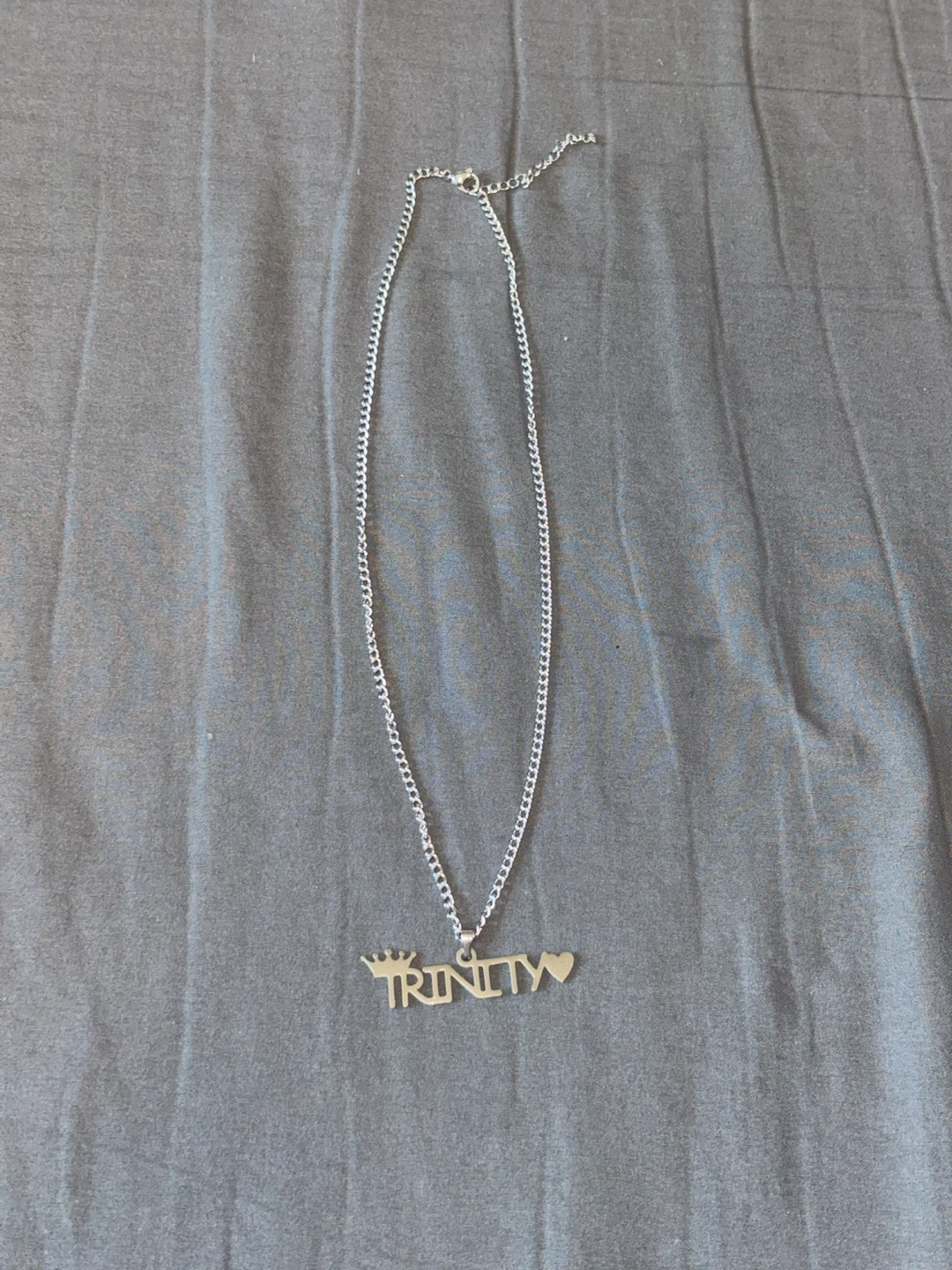 Trinity Name Necklace and Bracelet Set - photo 4