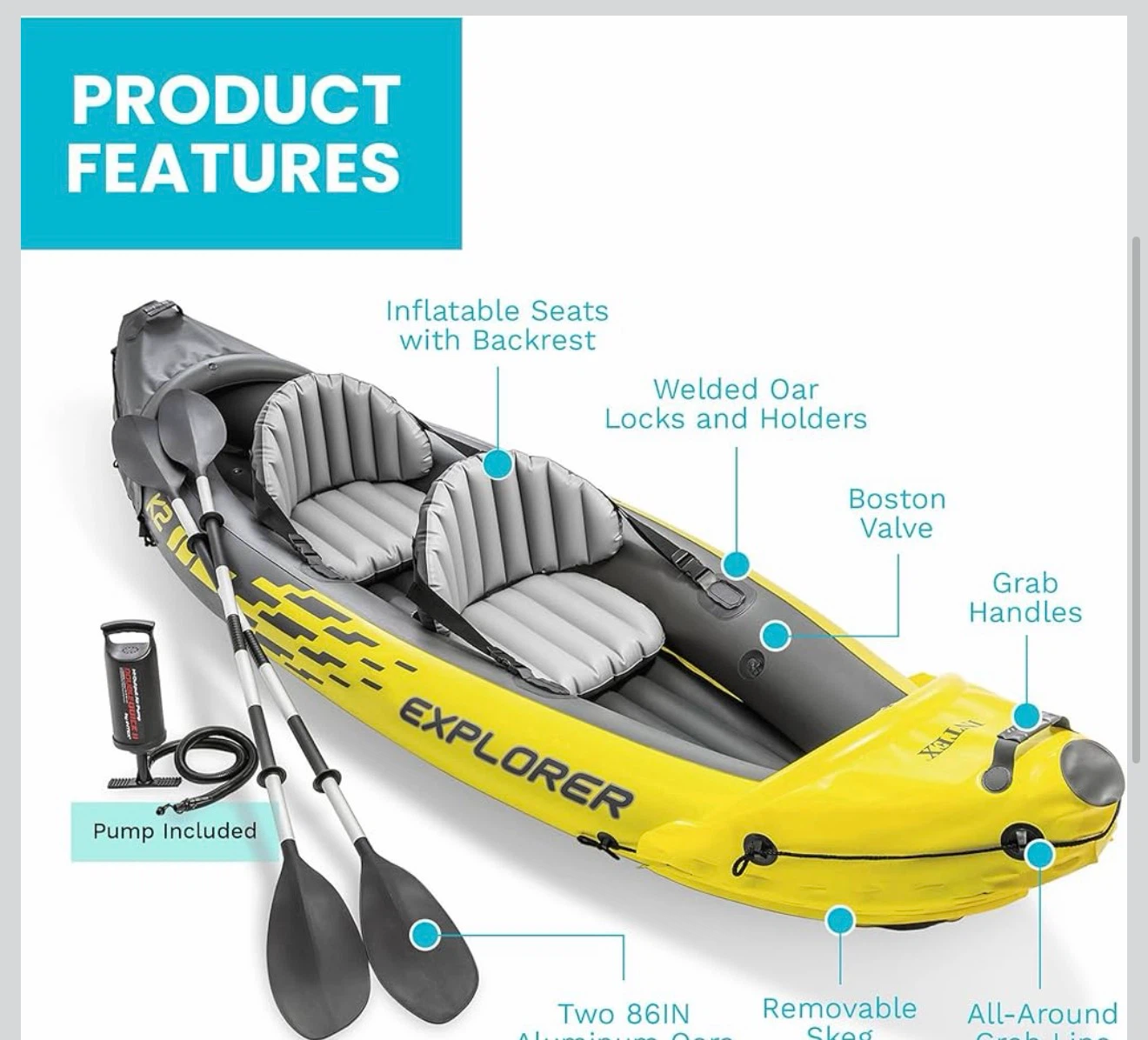 Intex Explorer K2 Kayak