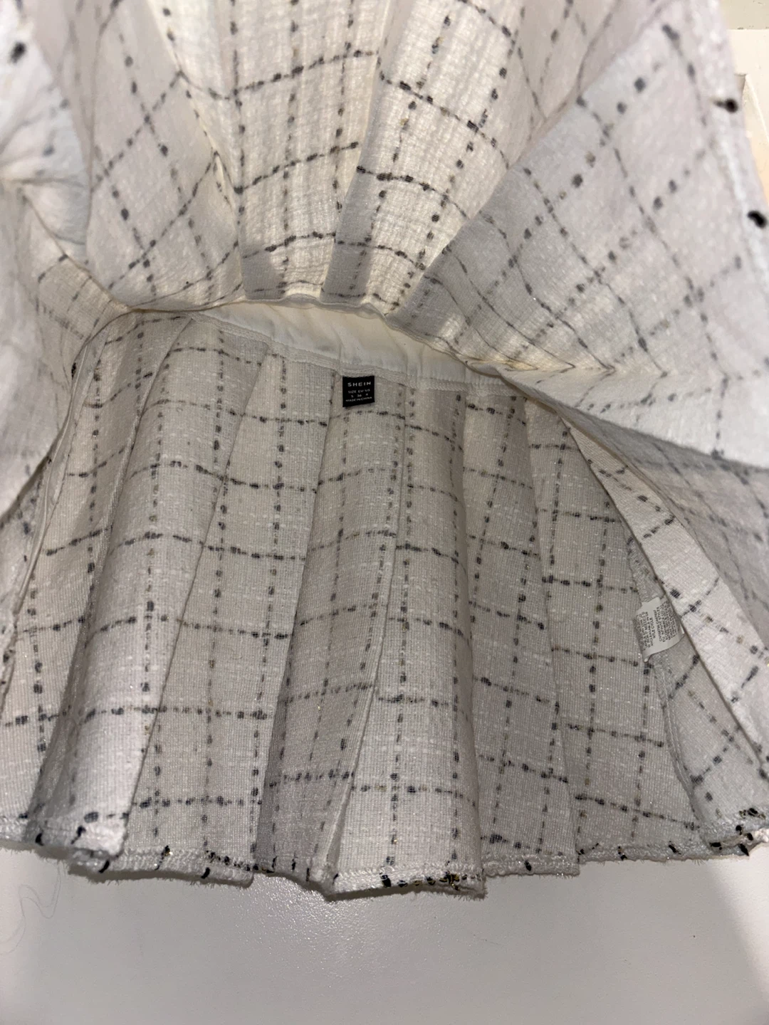 SHEIN Plaid Pleated Skirt - photo 2