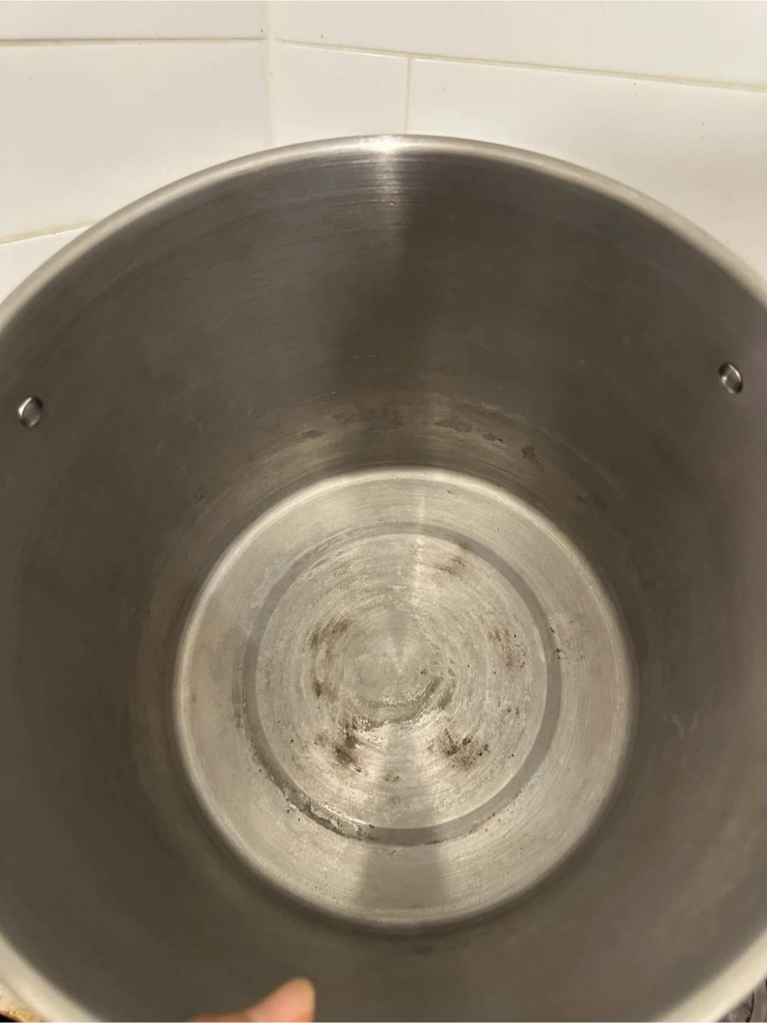 Large Stainless Steel Stock Pot with Lid - photo 2