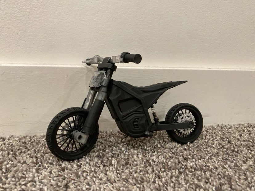 Mini electric dirt bike model  (Yozma in10)