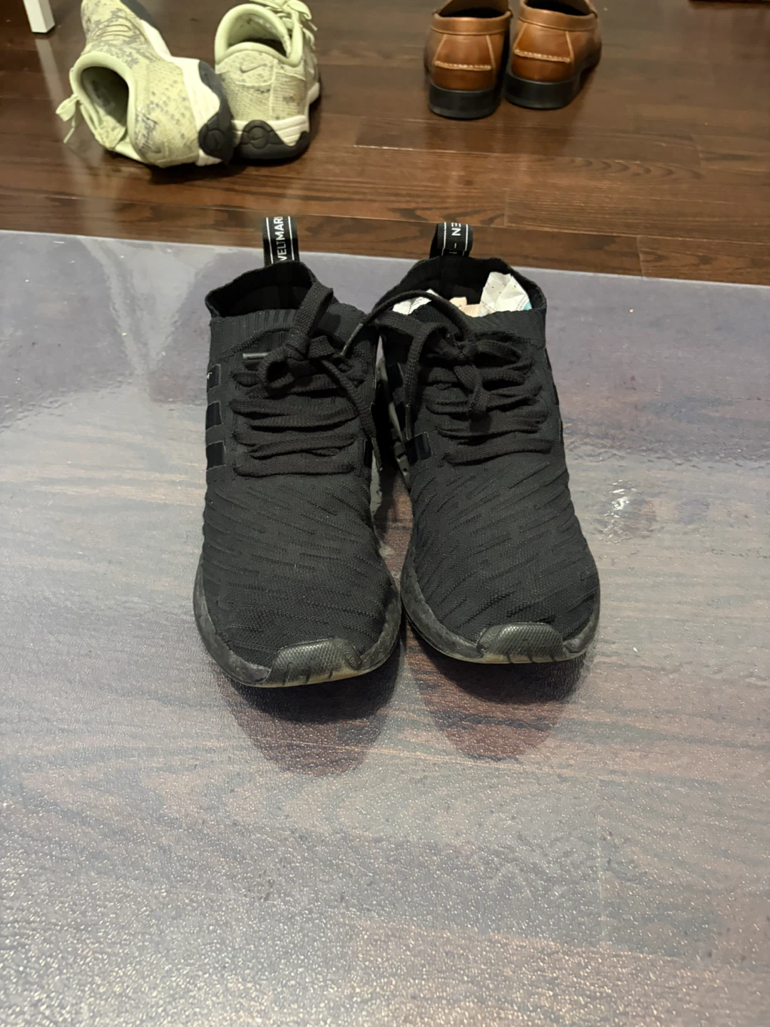 Adidas NMD R1 Black Knit Japan Limited - Size 10 - photo 2