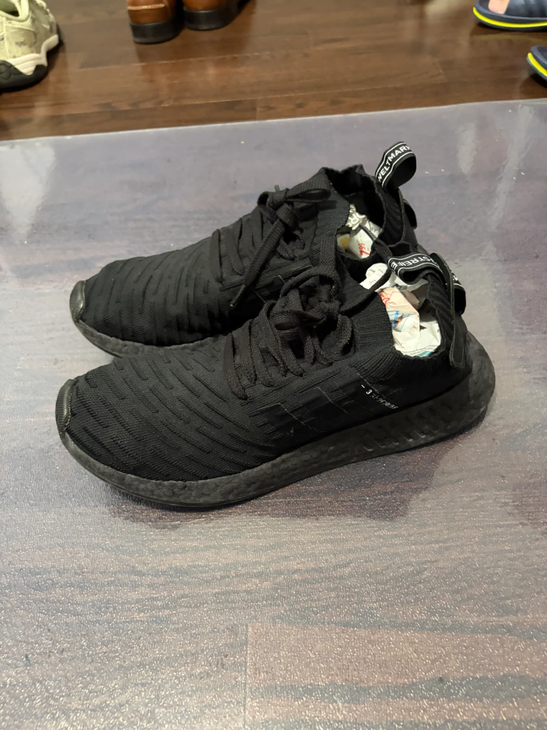 Adidas NMD R1 Black Knit Japan Limited - Size 10