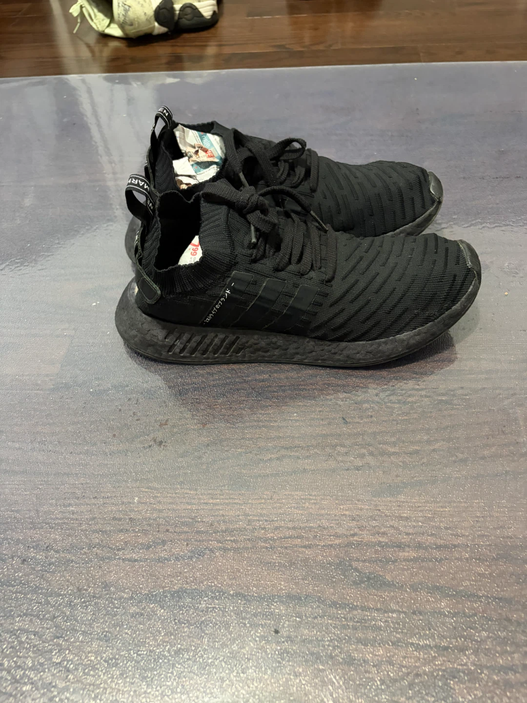 Adidas NMD R1 Black Knit Japan Limited - Size 10 - photo 3