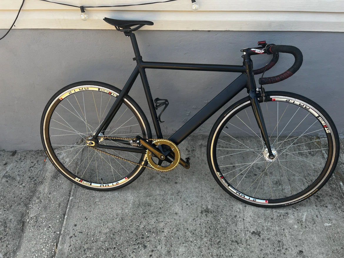 Black Fixed Gear Bike 290$‼️