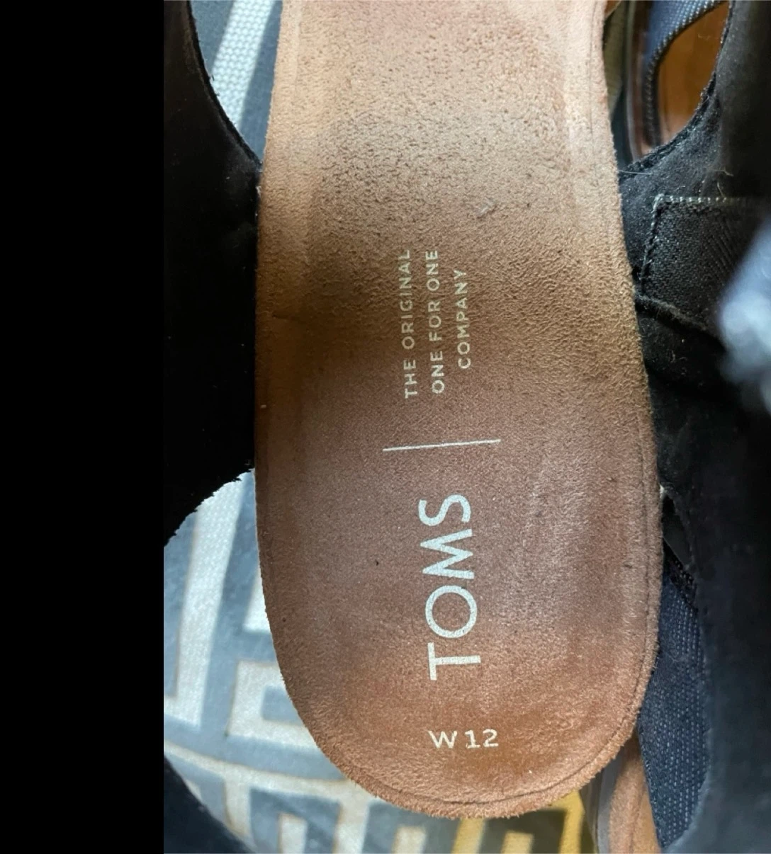 TOMS Women's Wedge Sandals Size W12 - photo 3