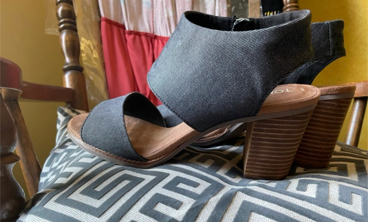 TOMS Women's Wedge Sandals Size W12 - photo 4