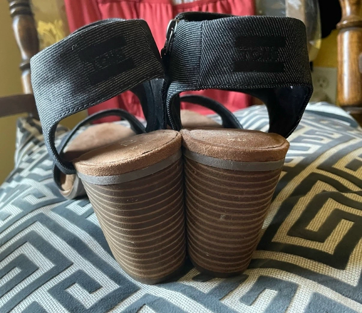 TOMS Women's Wedge Sandals Size W12 - photo 5