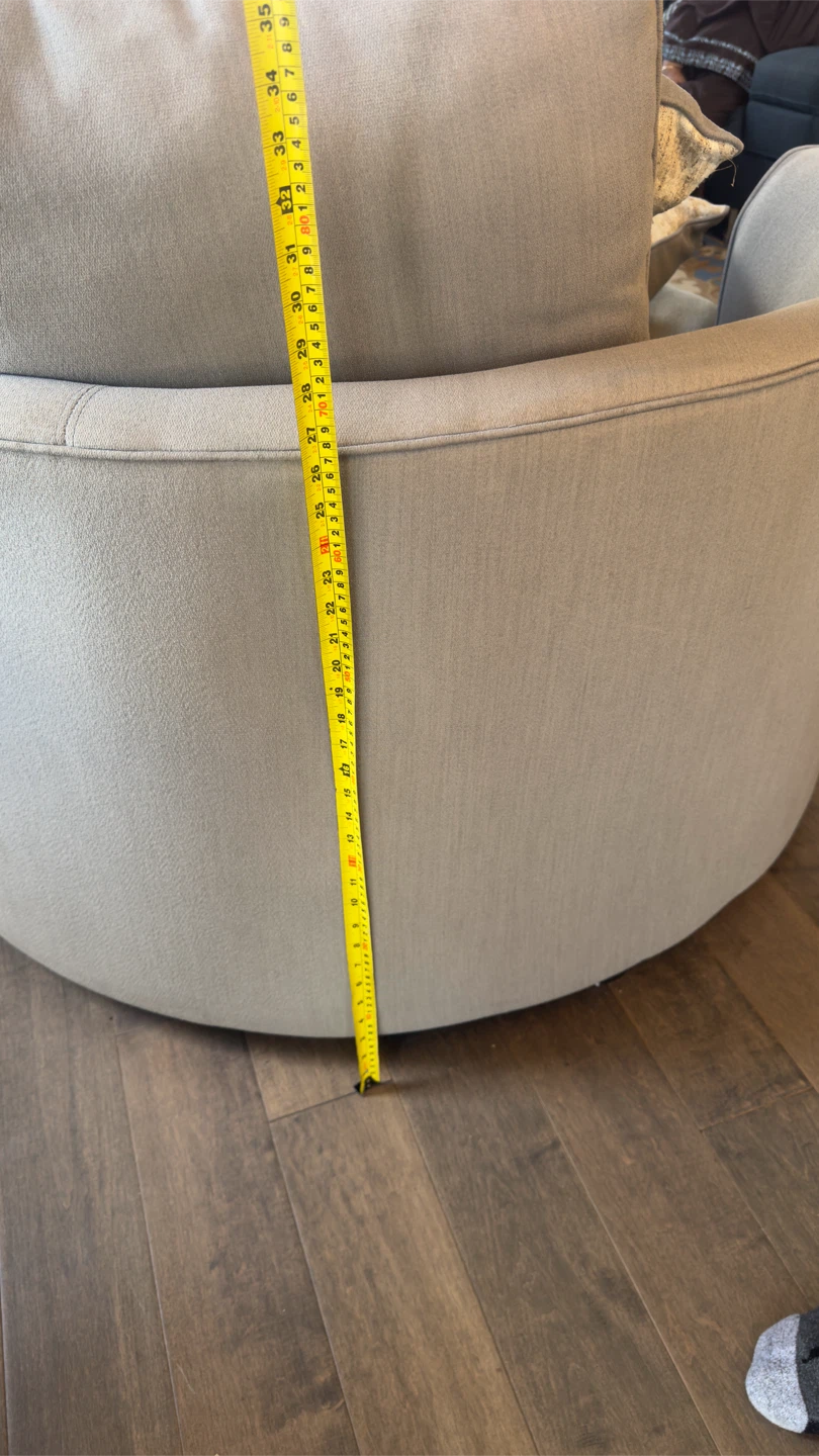 Grey cuddle chair - photo 4
