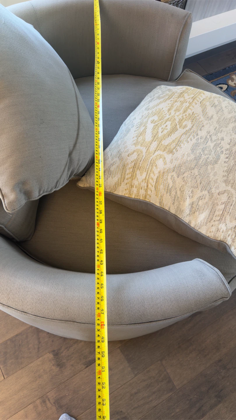 Grey cuddle chair - photo 5