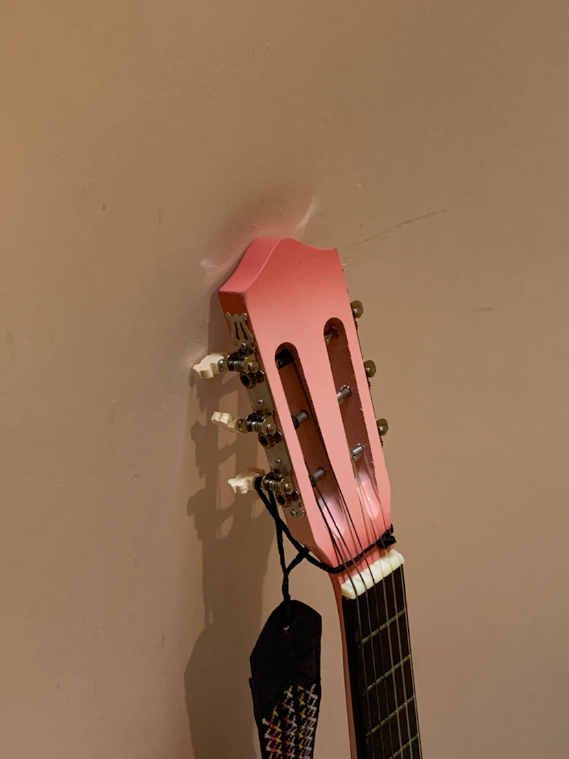 Pink Ombré Acoustic Guitar - photo 2