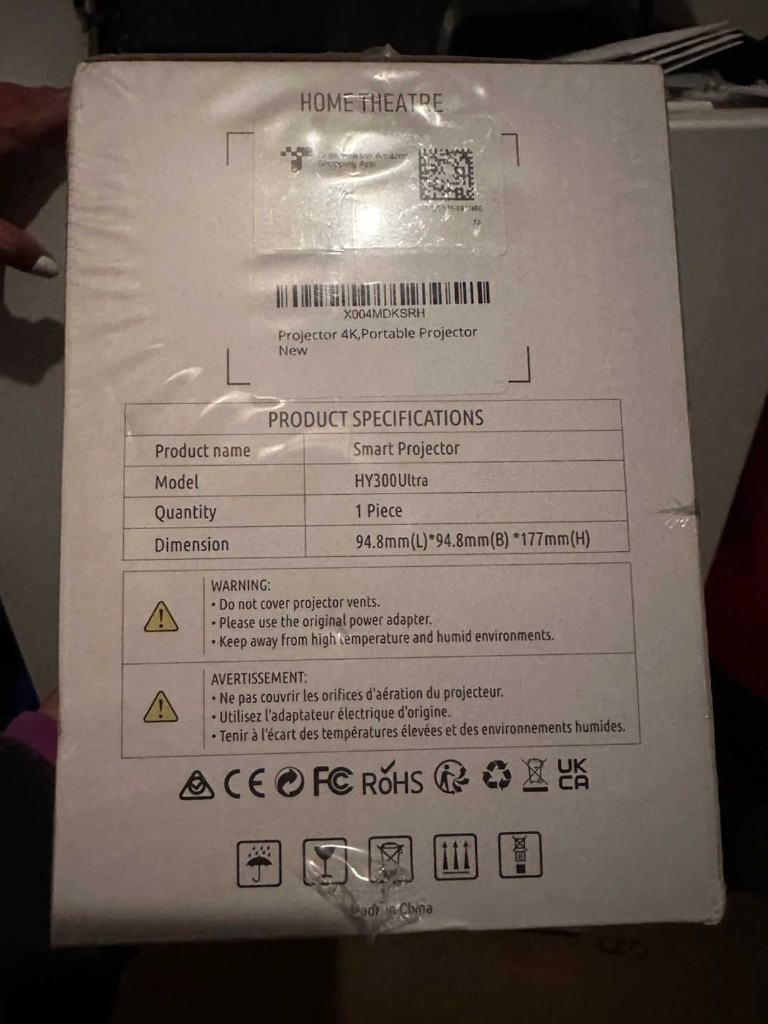 Smart Projector HY300Ultra - photo 3