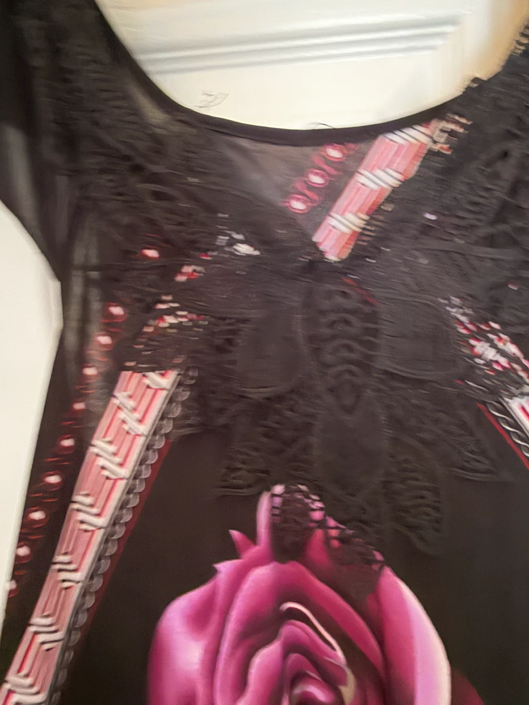 Women's XL Dress with Rose Print - photo 3