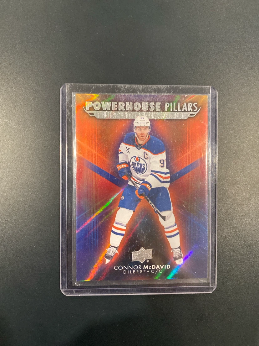 Connor McDavid Time Hortons Powerhouse Pillars Hockey Card