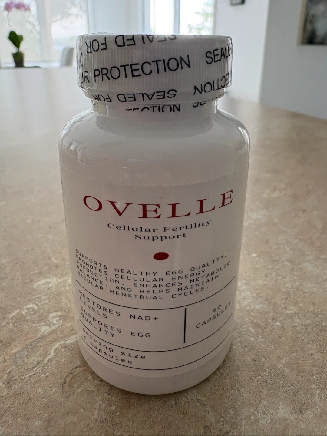 Ovelle Cellular Fertility Support Capsules - 60 Count - photo 2