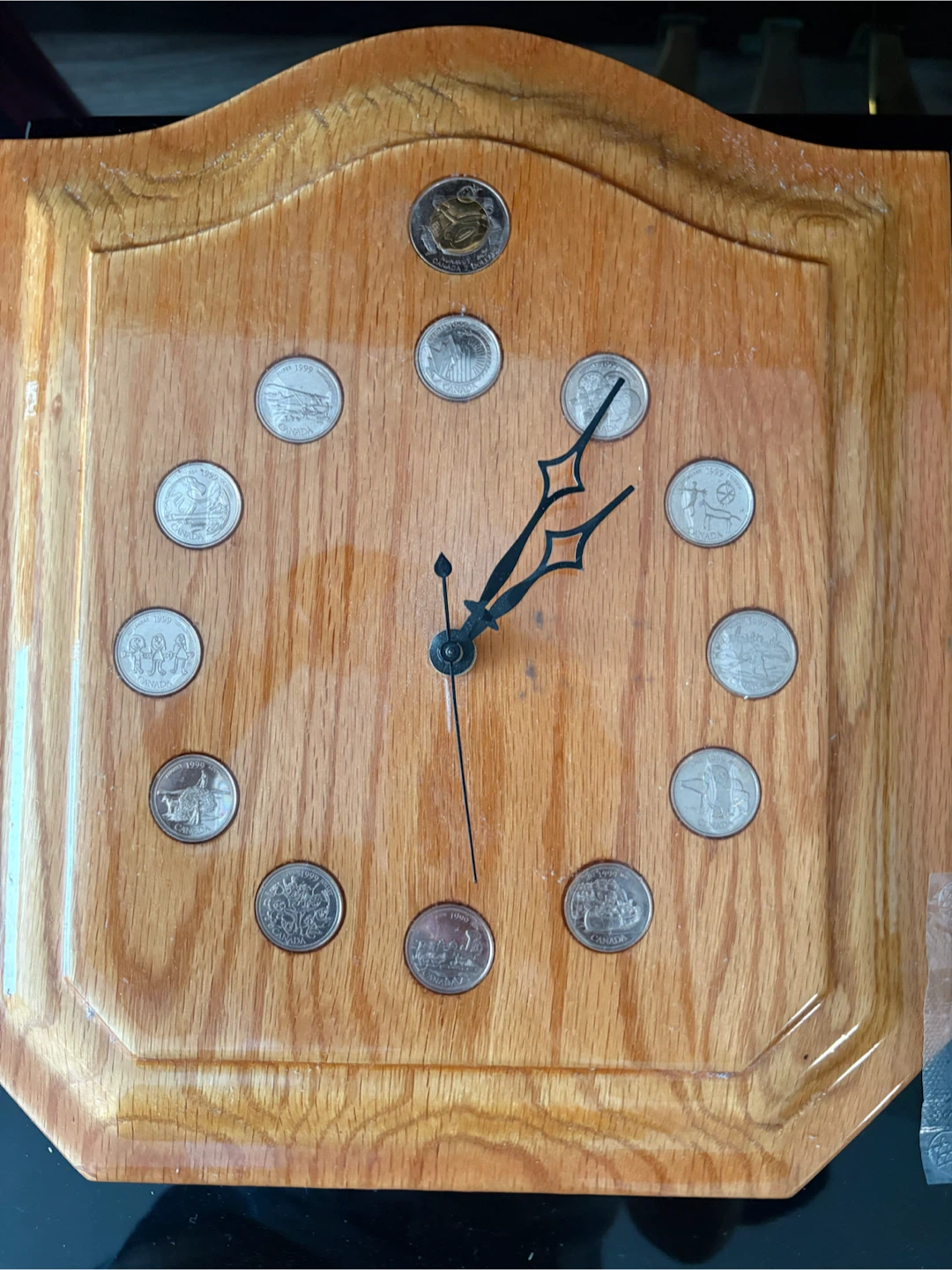Canadian Coin Clock and Coin Collection - photo 2