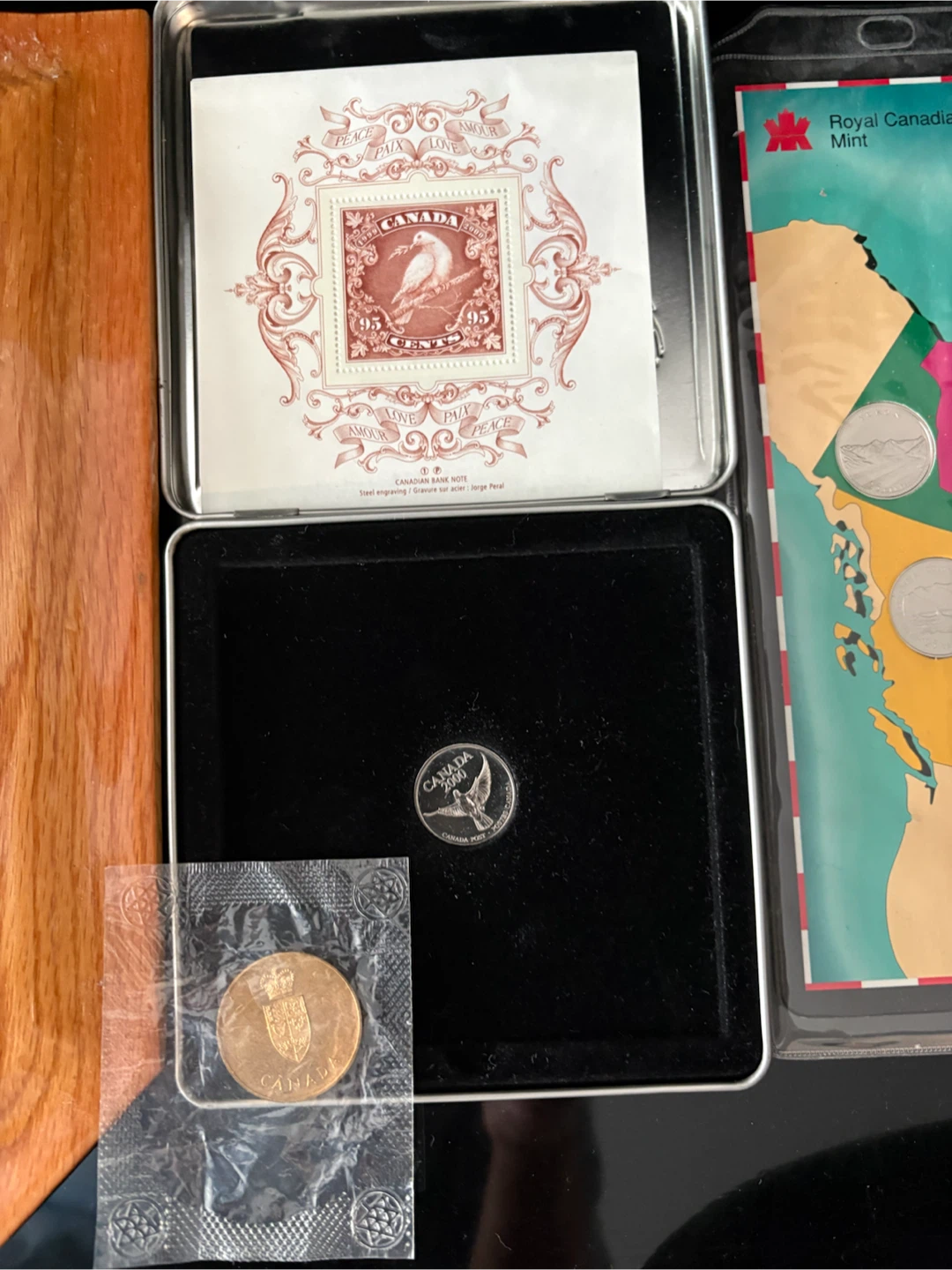 Canadian Coin Clock and Coin Collection - photo 3