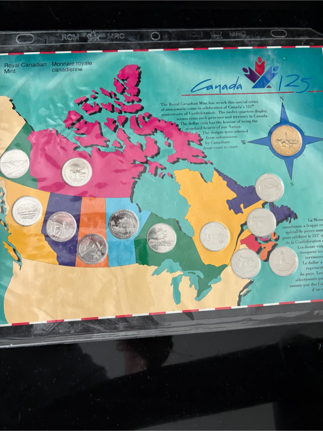 Canadian Coin Clock and Coin Collection - photo 4