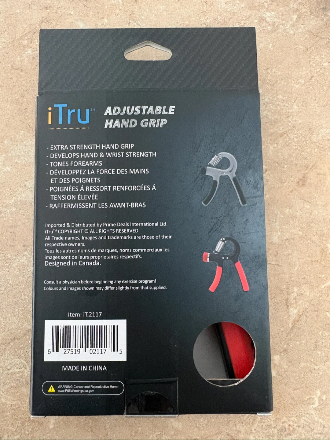 iTru Adjustable Hand Grip - photo 3