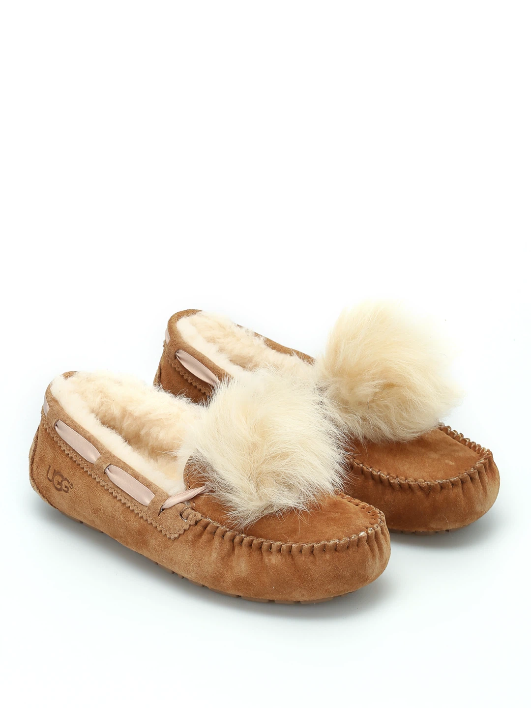 NWT UGG Australia Sheepskin Moccasin Slippers size EU 38