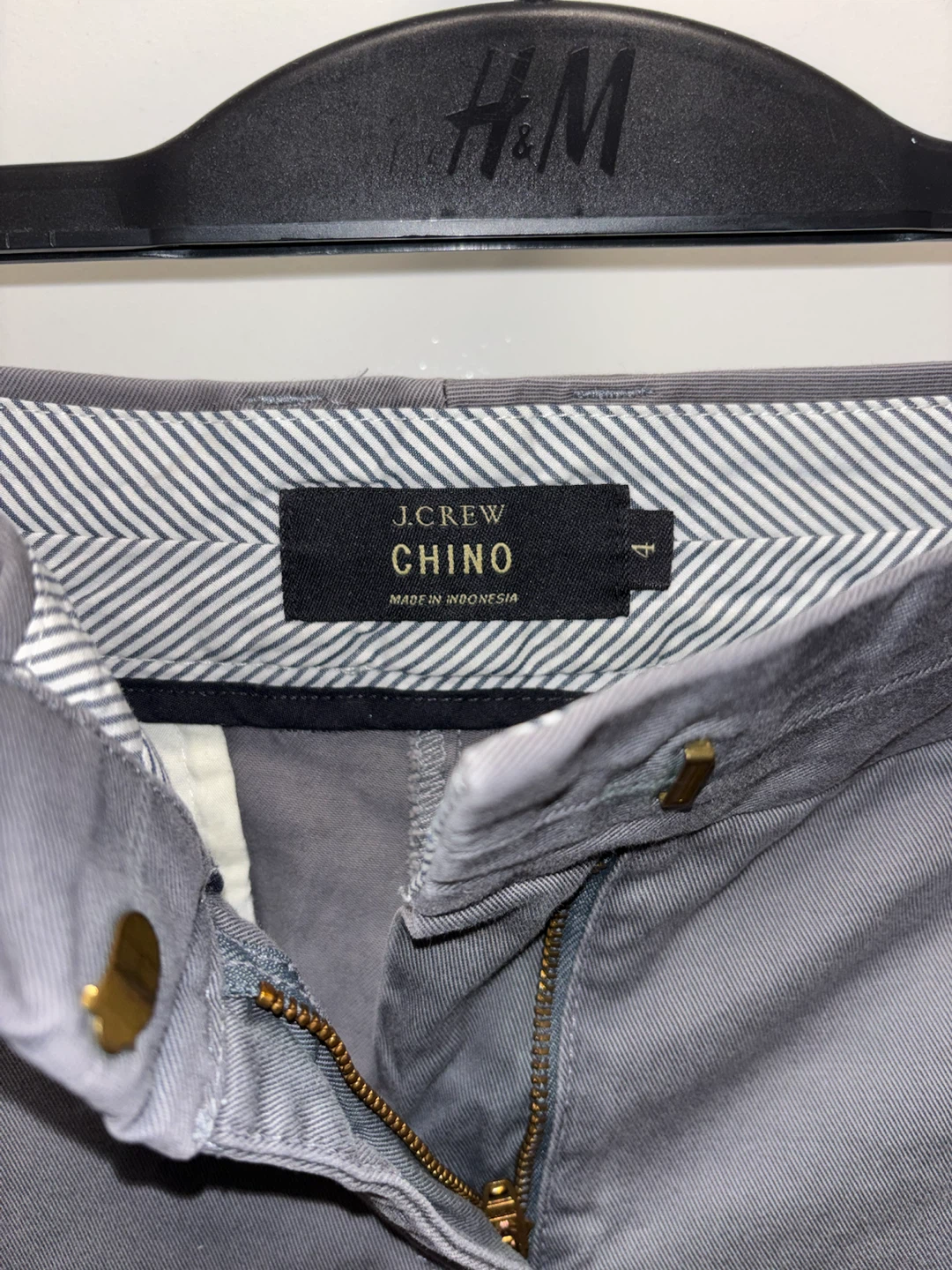 J. Crew Chino Shorts Size 4 Gray - photo 2