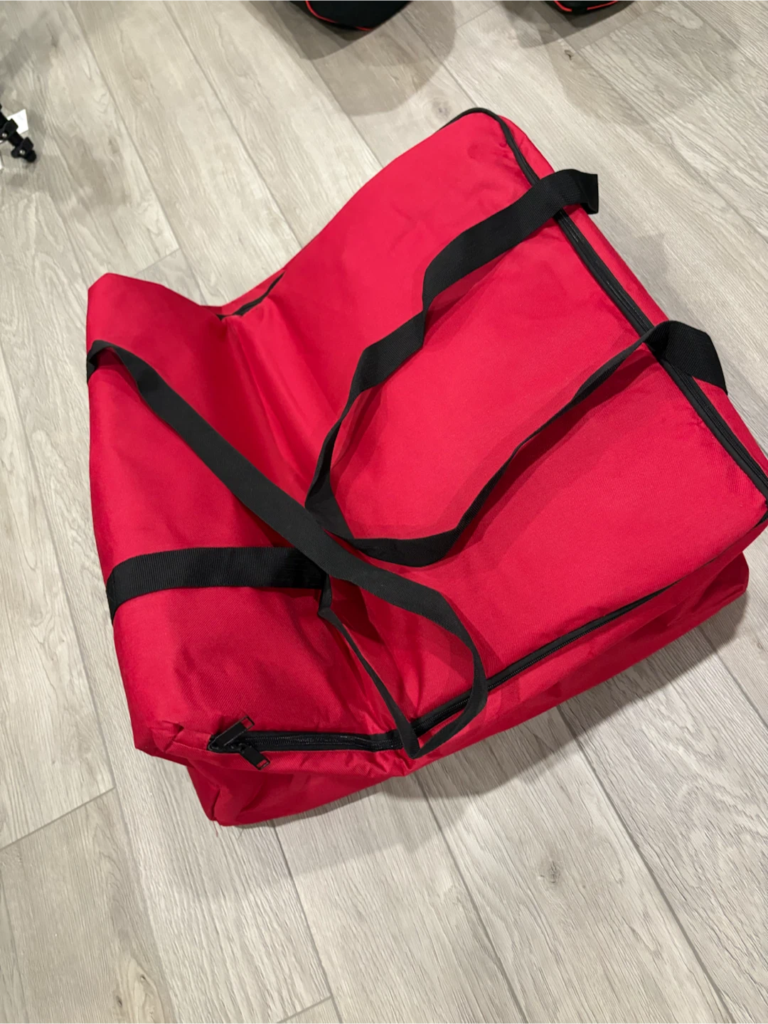 Red Insulated Food / Pizza Delivery Bag/