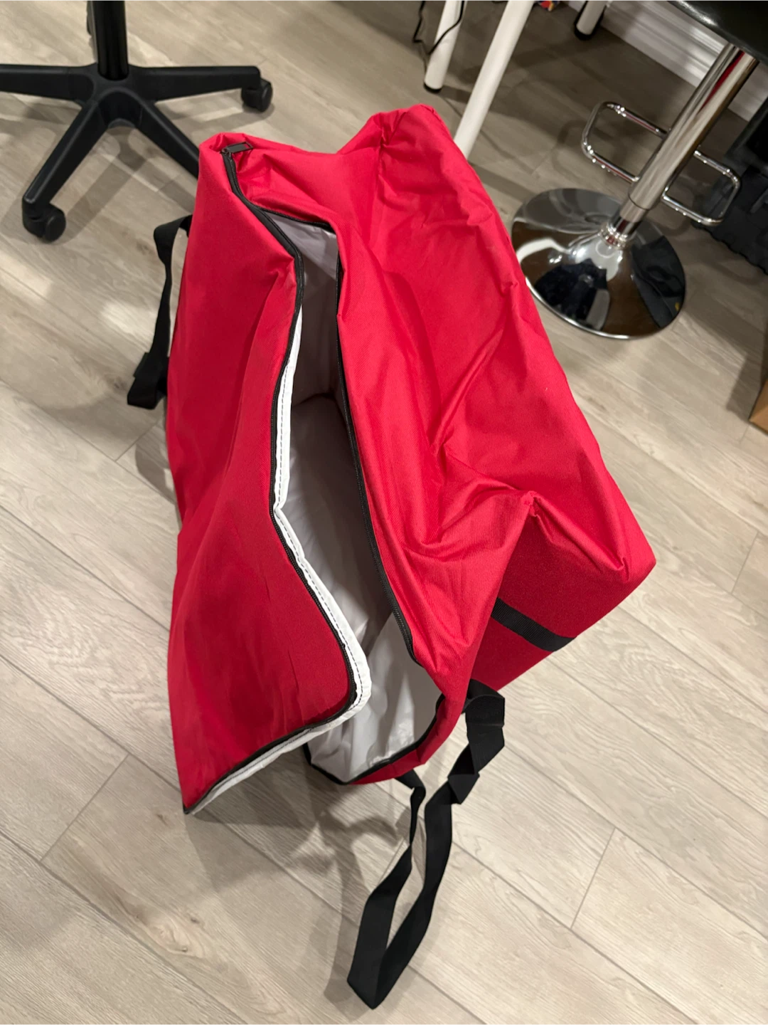 Red Insulated Food / Pizza Delivery Bag/ - photo 3