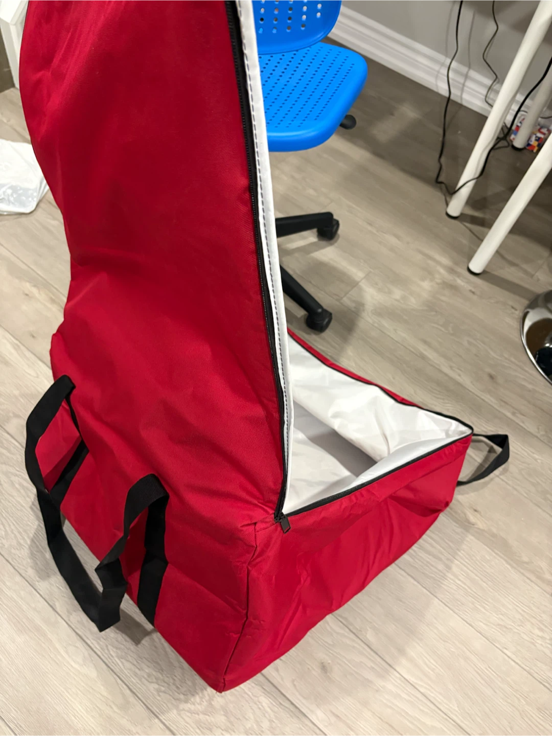 Red Insulated Food / Pizza Delivery Bag/ - photo 4
