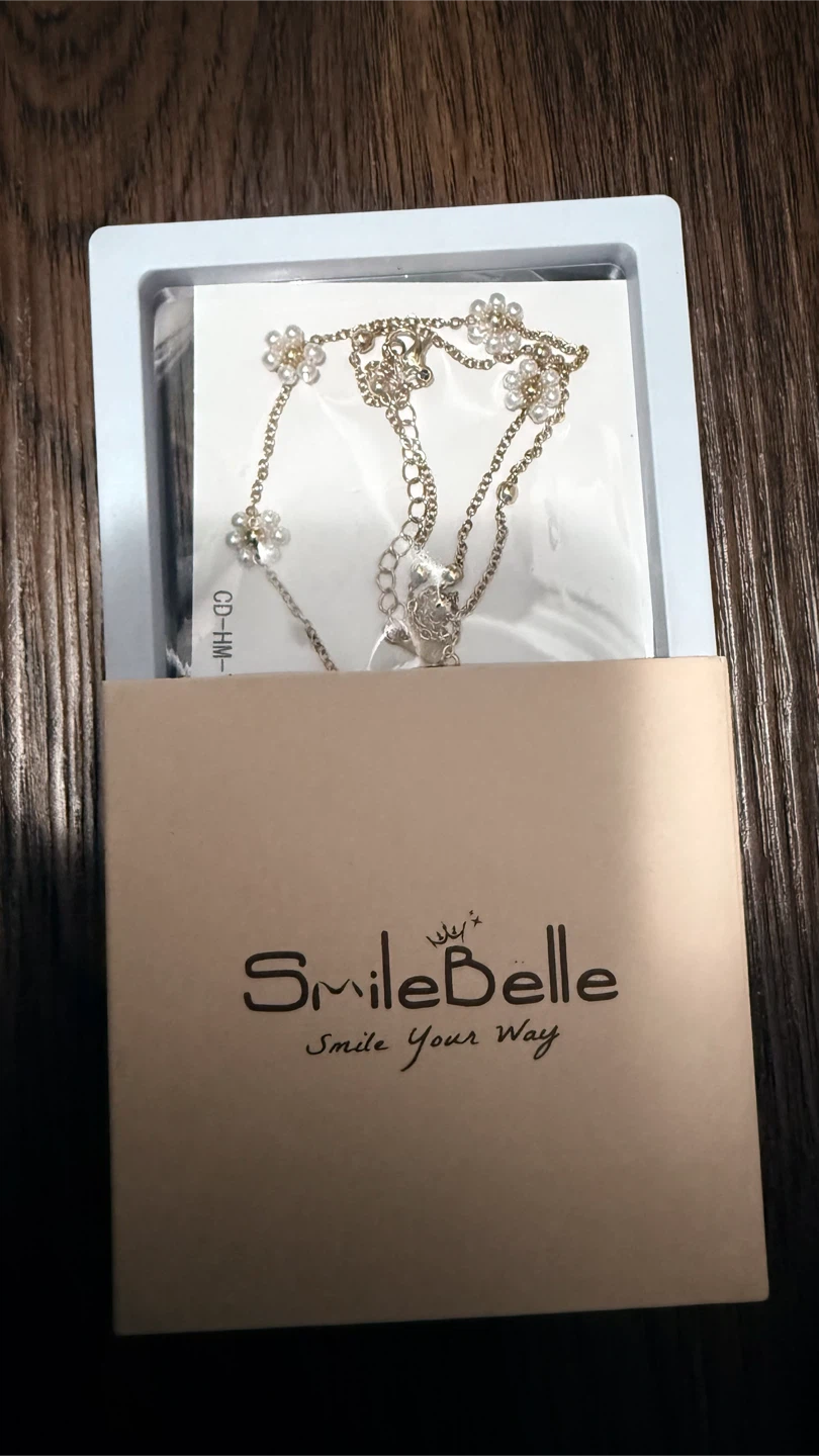SmileBelle Flower Anklet - photo 2
