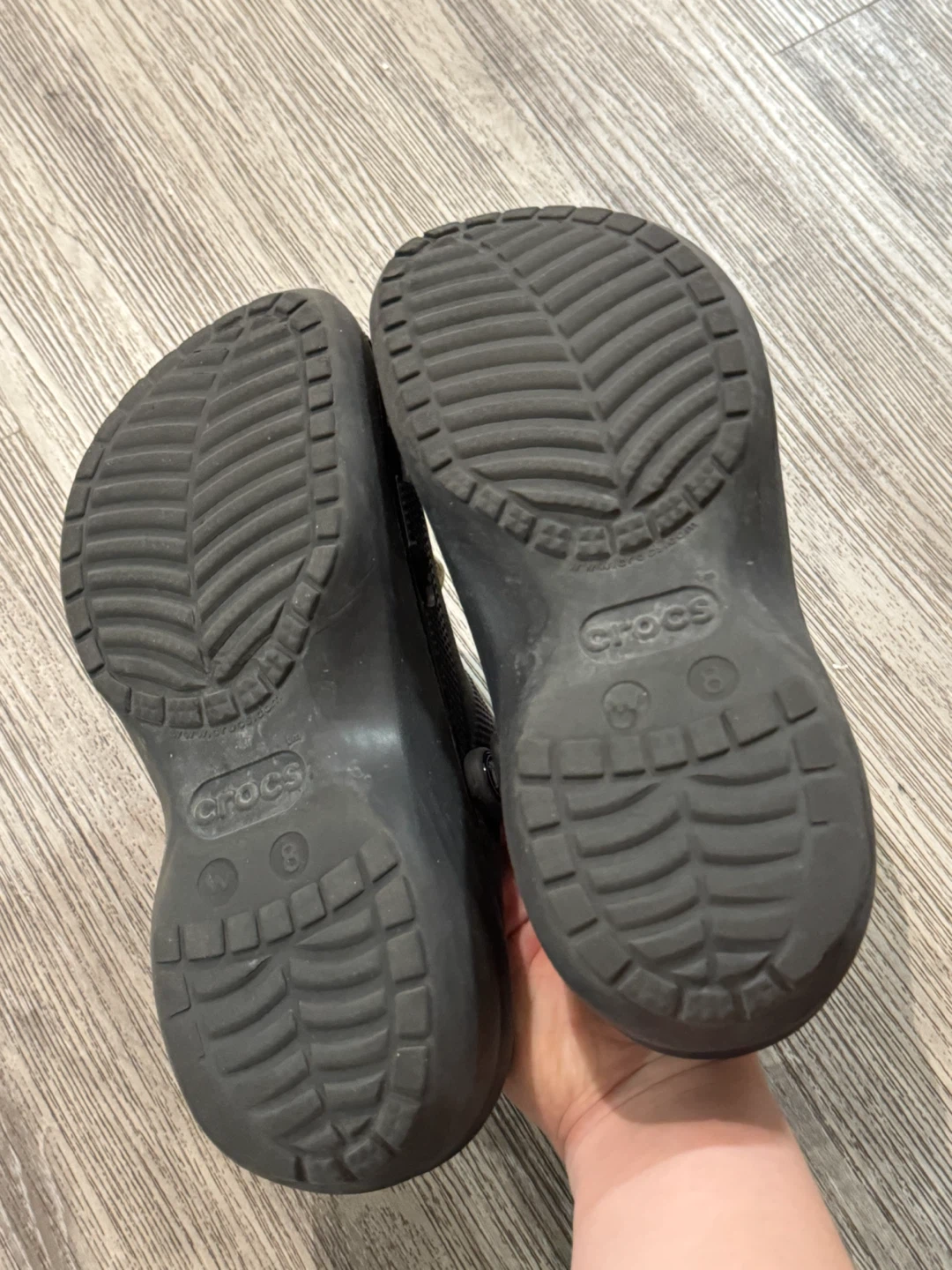 Black Classic Platform Clog with Charms - photo 2