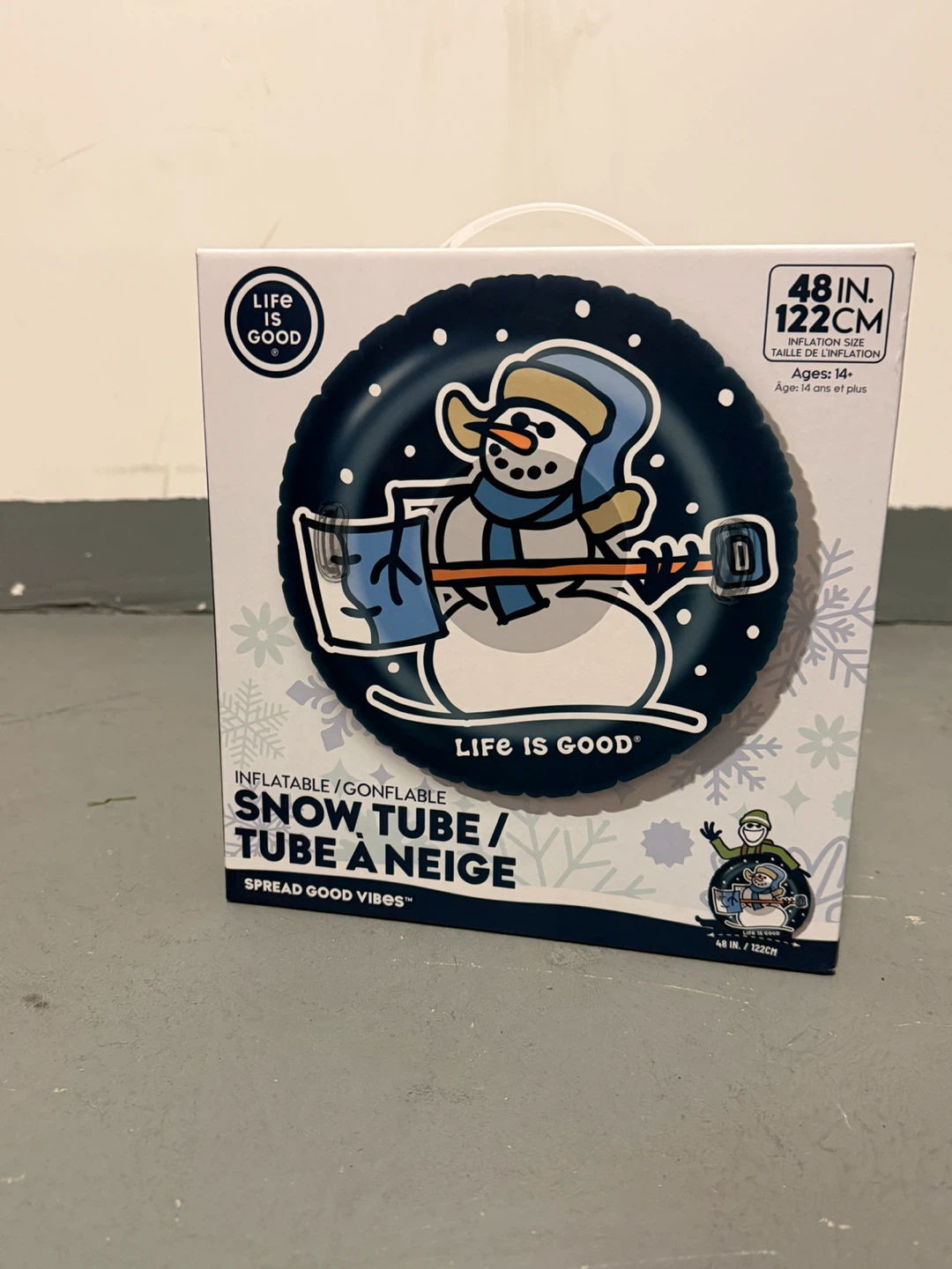 Life Is Good Inflatable Snow Tube - 48" / 122cm - photo 2