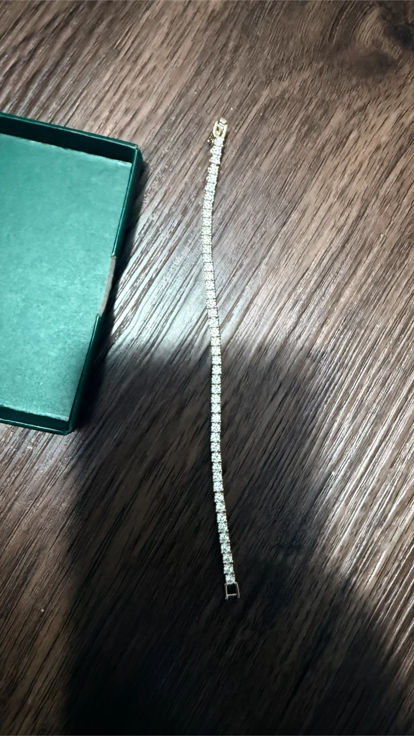 Women's Tennis Bracelet - 6.5 Inches - photo 3
