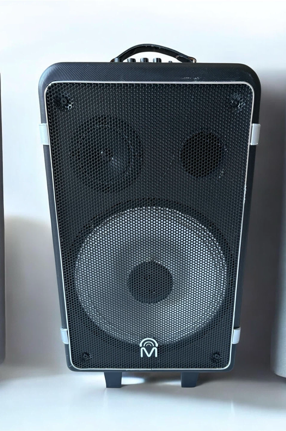 Portable Bluetooth Trolley Speaker with LED Lights guc - photo 4