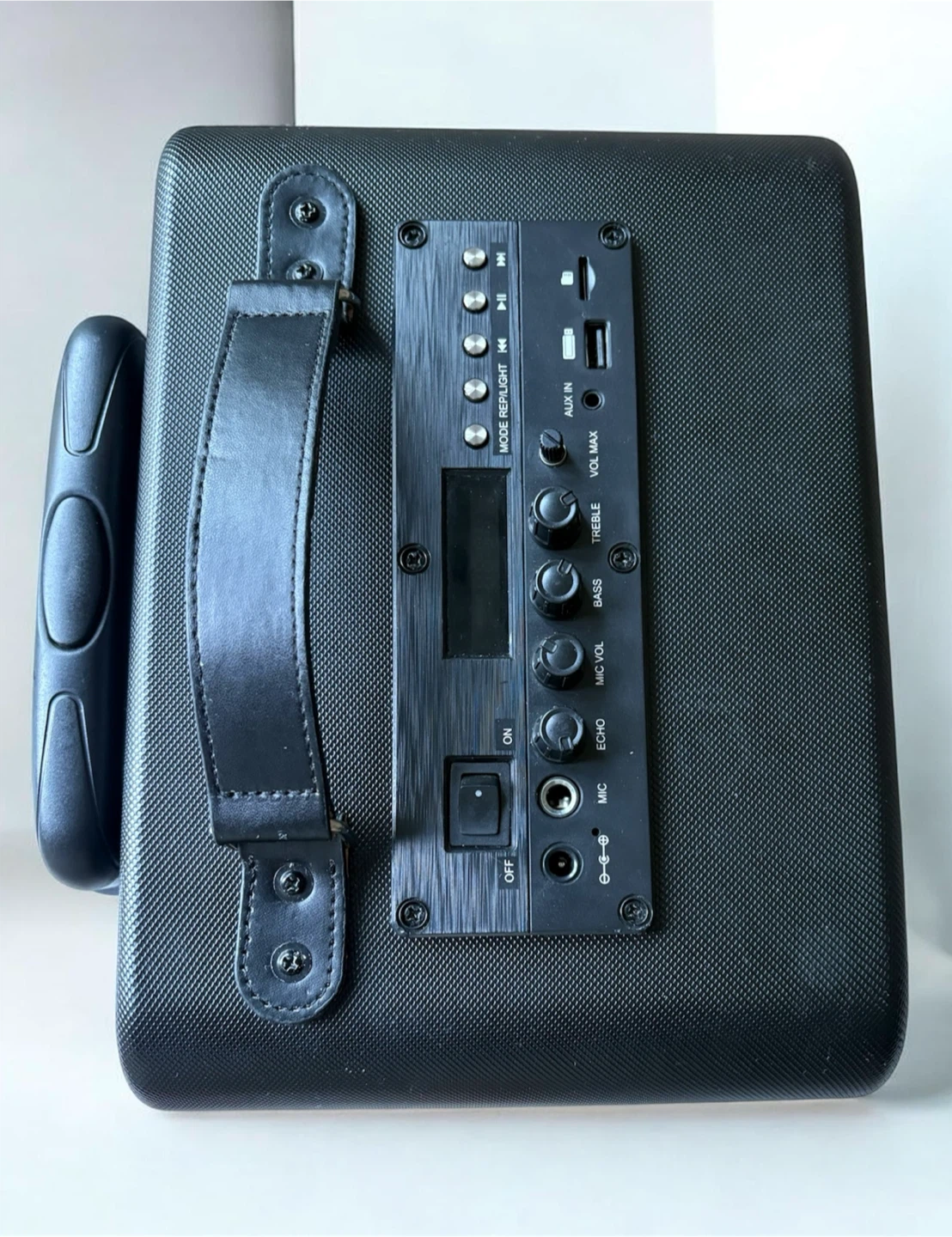Portable Bluetooth Trolley Speaker with LED Lights guc - photo 5
